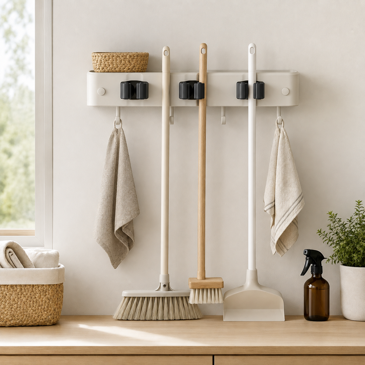 Organisateur mural pour accessoires Rail Maison
