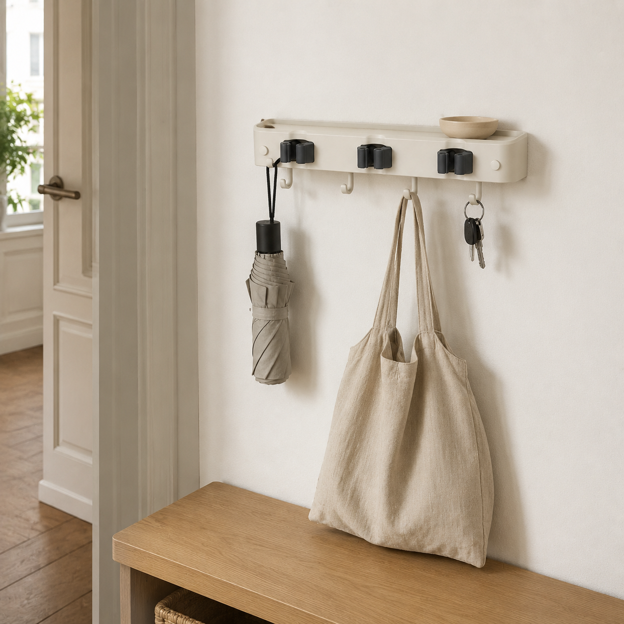 Organisateur mural pour accessoires Rail Maison