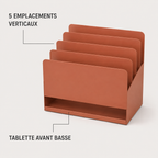 Porte-documents vertical Pli