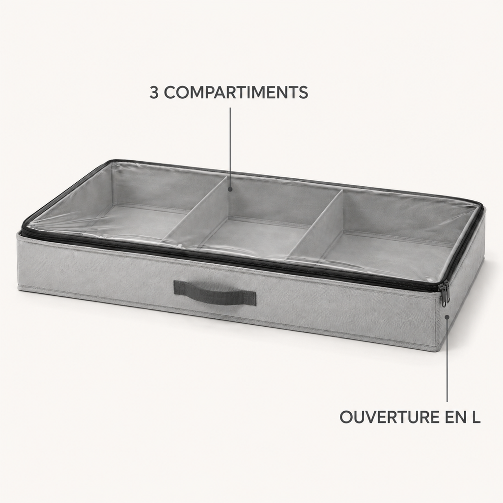 Housse de rangement sous-lit Cadre Souple