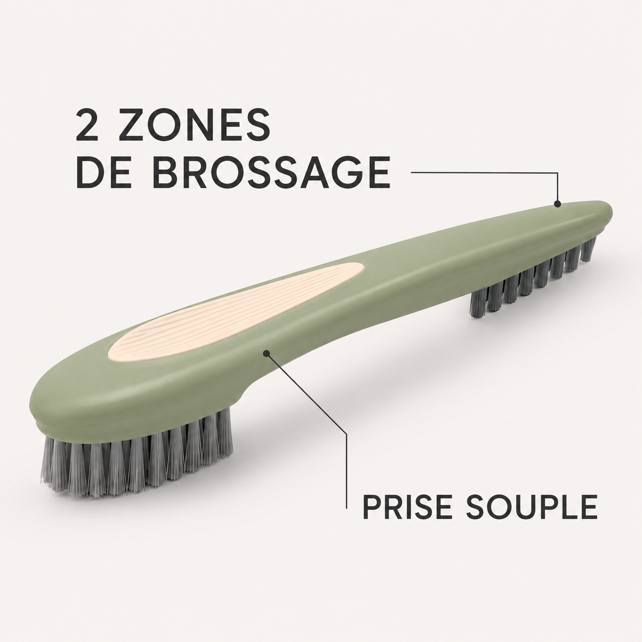 Brosse de nettoyage manuelle Feuille