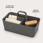 Station de nettoyage textile Duo
