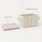 Panier de rangement pliable Ligne Souple