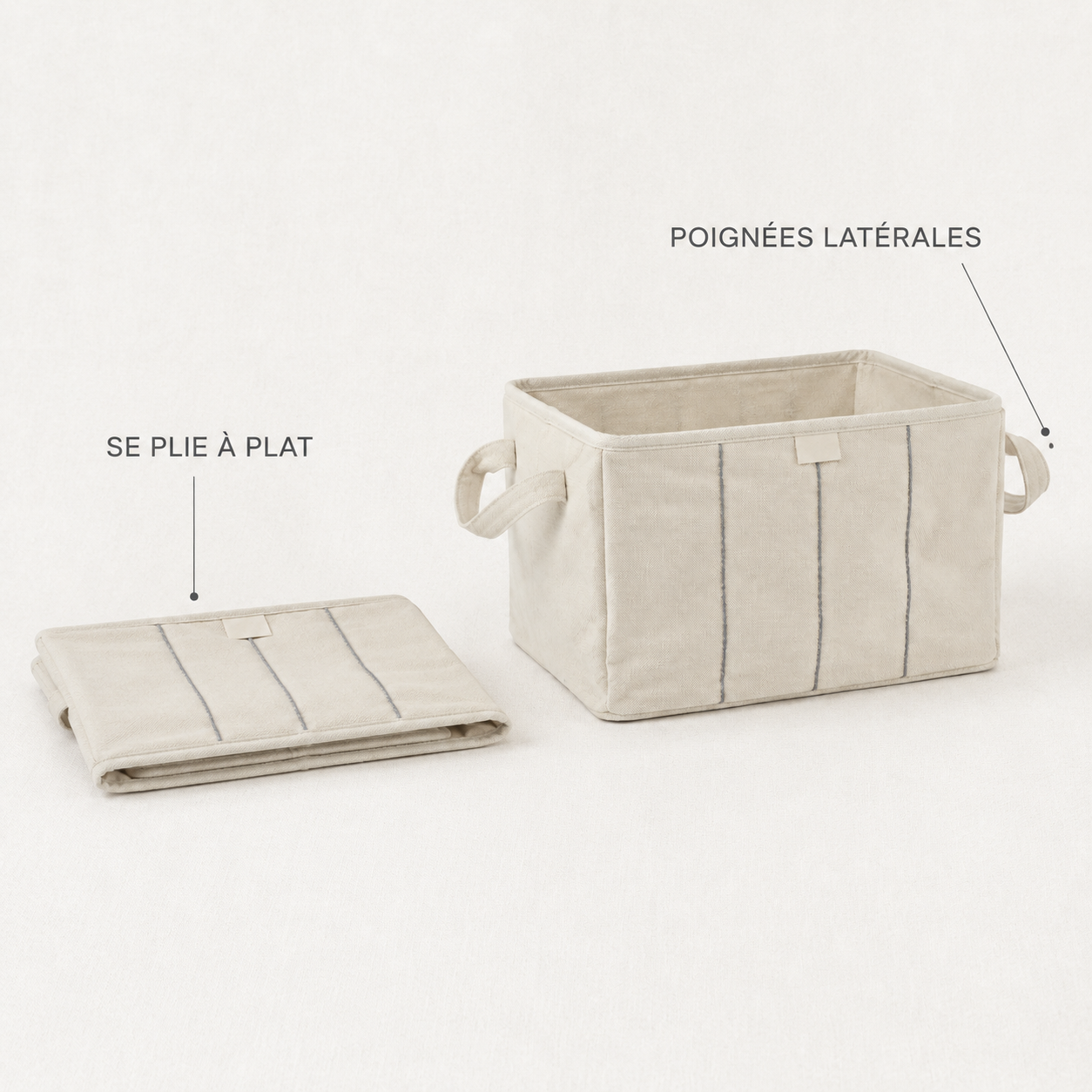 Panier de rangement pliable Ligne Souple