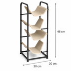 Range-chaussures vertical Double Arc