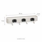 Organisateur mural pour accessoires Rail Maison